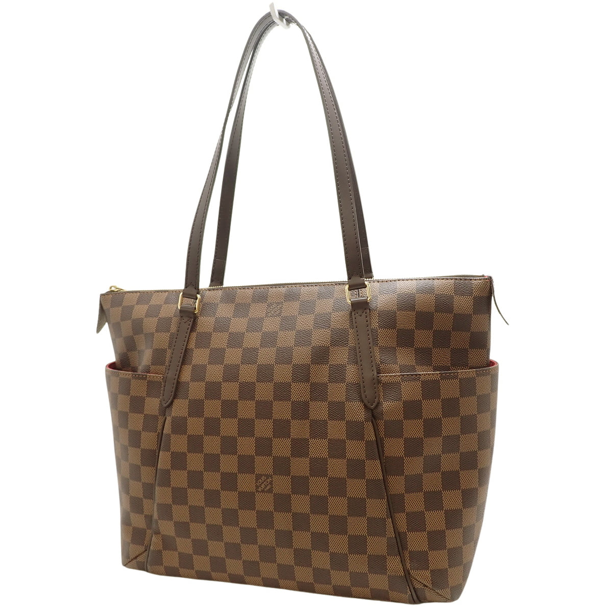 Damier Ebene Totally MM Damier帆布 棕色 N41281 单肩包 斜挎包