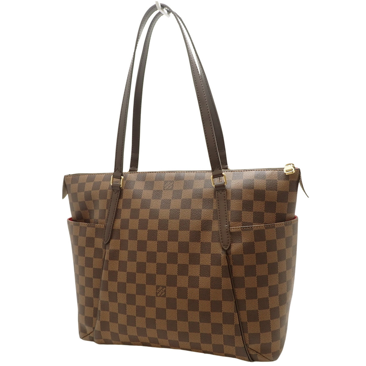 Damier Ebene Totally MM Damier帆布 棕色 N41281 单肩包 斜挎包