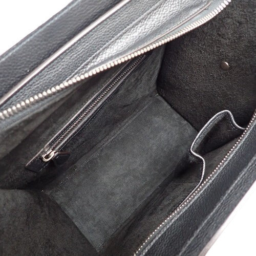 Luggage Micro Shopper in Drummed Calfskin