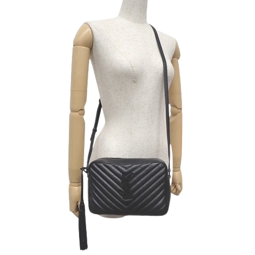 モノグラム サンローラン ルー カメラバッグ YSL ロゴ レザー 612544