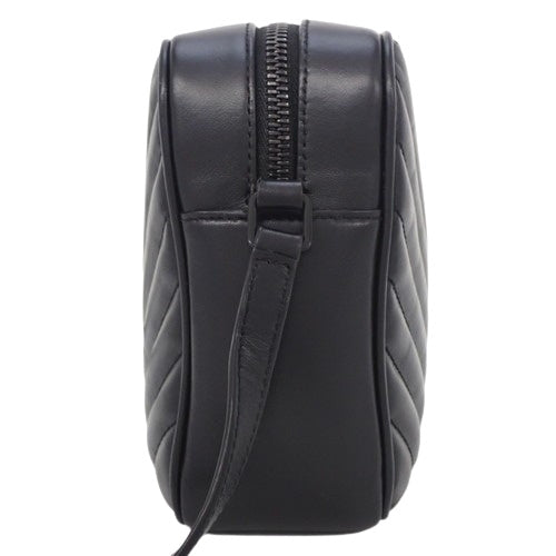 Saint Laurent Monogram Lou 相机包,带 YSL 标志,皮革,612544