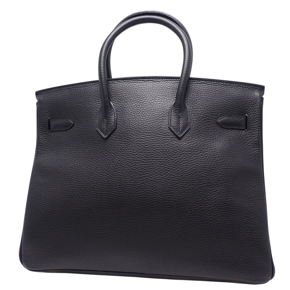 Birkin 35 Ardennes Black with Gold Hardware, F Stamp