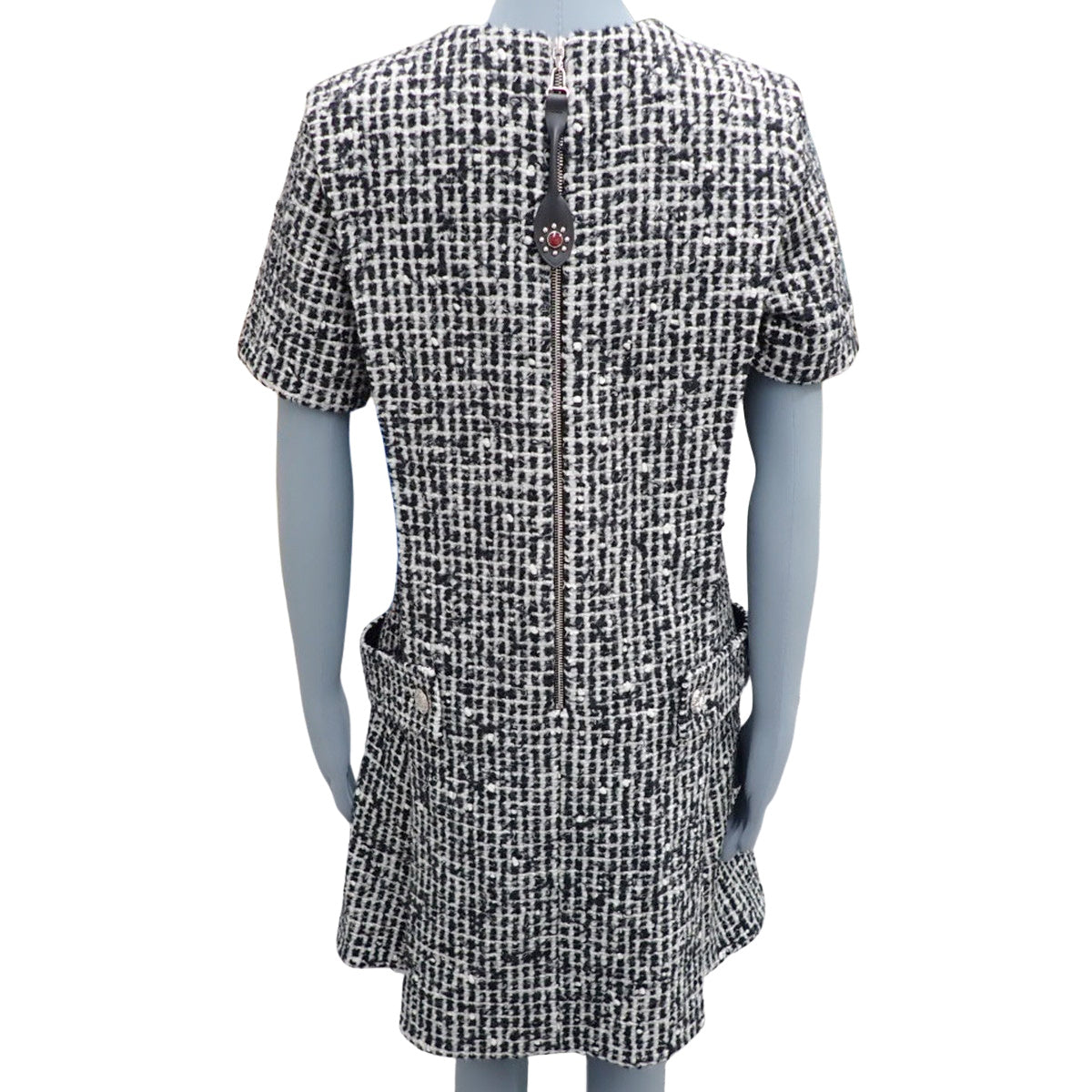 粗花呢连衣裙 2021 码 36 RW212B 短袖