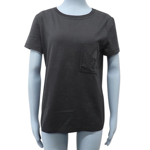 钩针刺绣胸袋T恤 2021款 36码 短袖