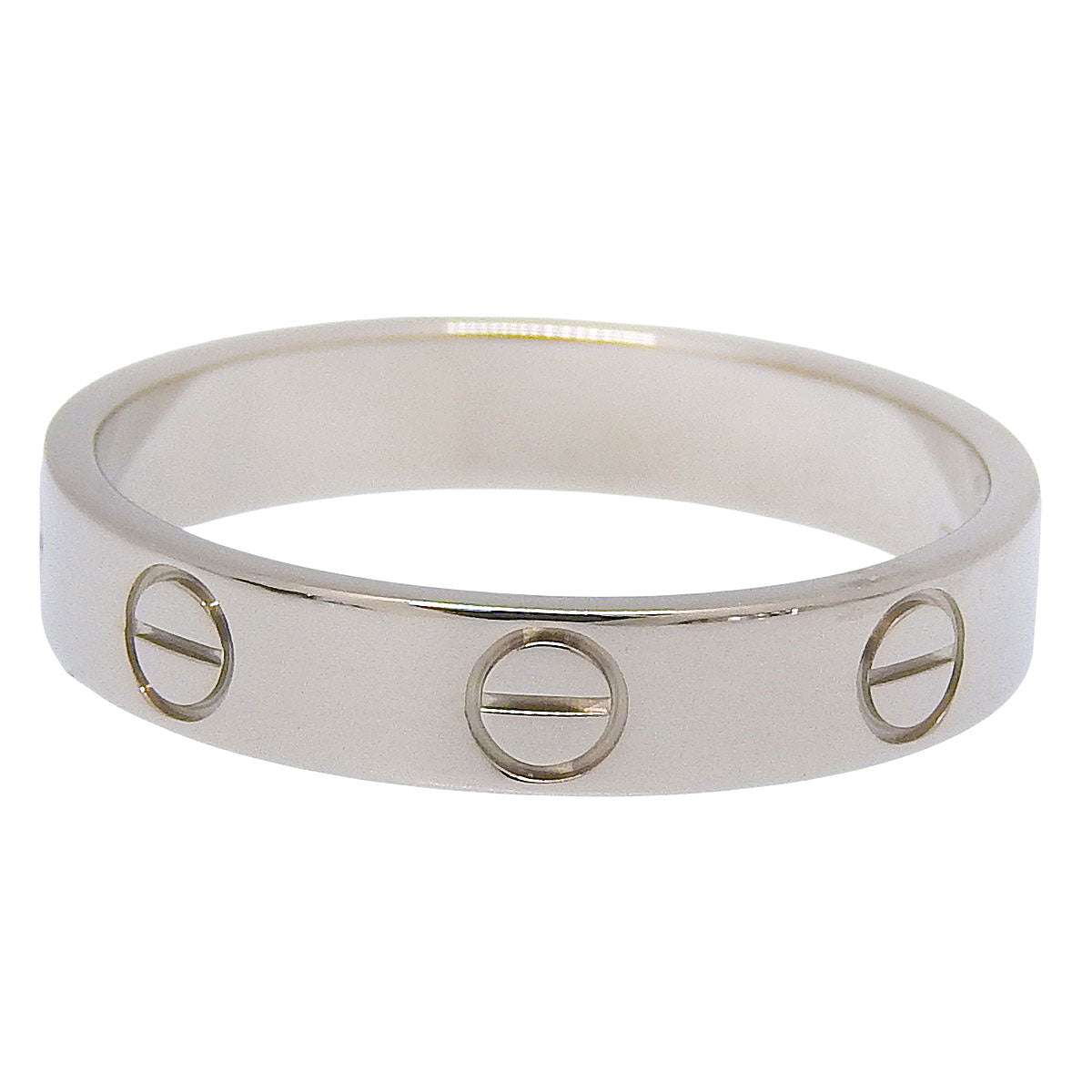 LOVE戒指 小号款 18K白金 WG LOVE戒指