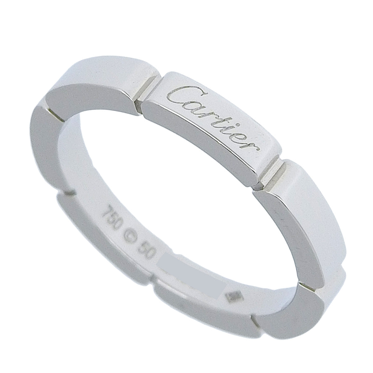 Maillon Panthère 戒指(18K 白金)