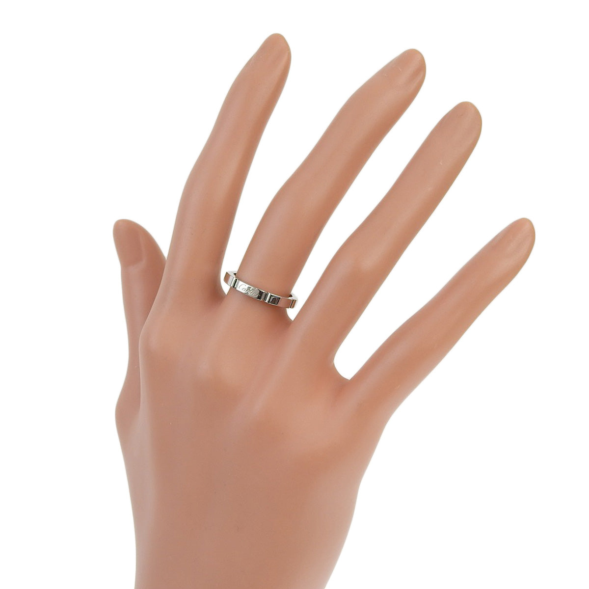 Maillon Panthère 戒指(18K 白金)