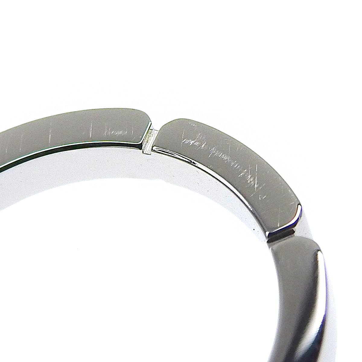 Maillon Panthère Ring in 18K White Gold