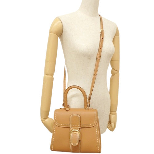 Brillant PM Surpiqué 2-Way Shoulder Bag in Rodeo Calfskin Vegetal Ivory AA0569ADW0ADNDO