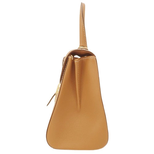 Brillant PM Surpiqué 2-Way Shoulder Bag in Rodeo Calfskin Vegetal Ivory AA0569ADW0ADNDO