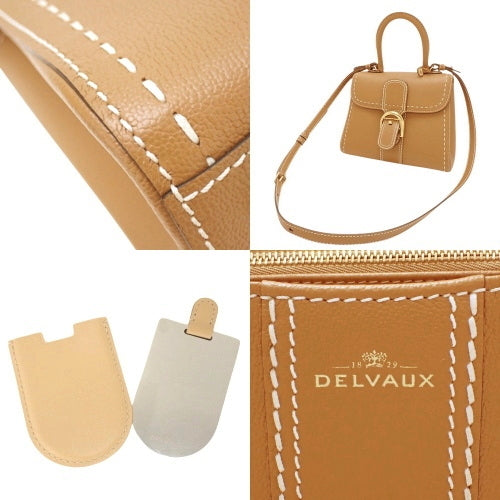 Brillant PM Surpiqué 2-Way Shoulder Bag in Rodeo Calfskin Vegetal Ivory AA0569ADW0ADNDO