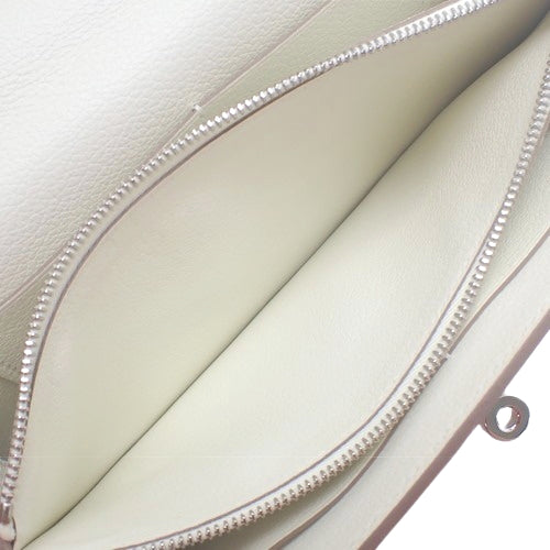 Kelly To Go 钱包,Evercolor,钯金配件,Beton,B Stamp