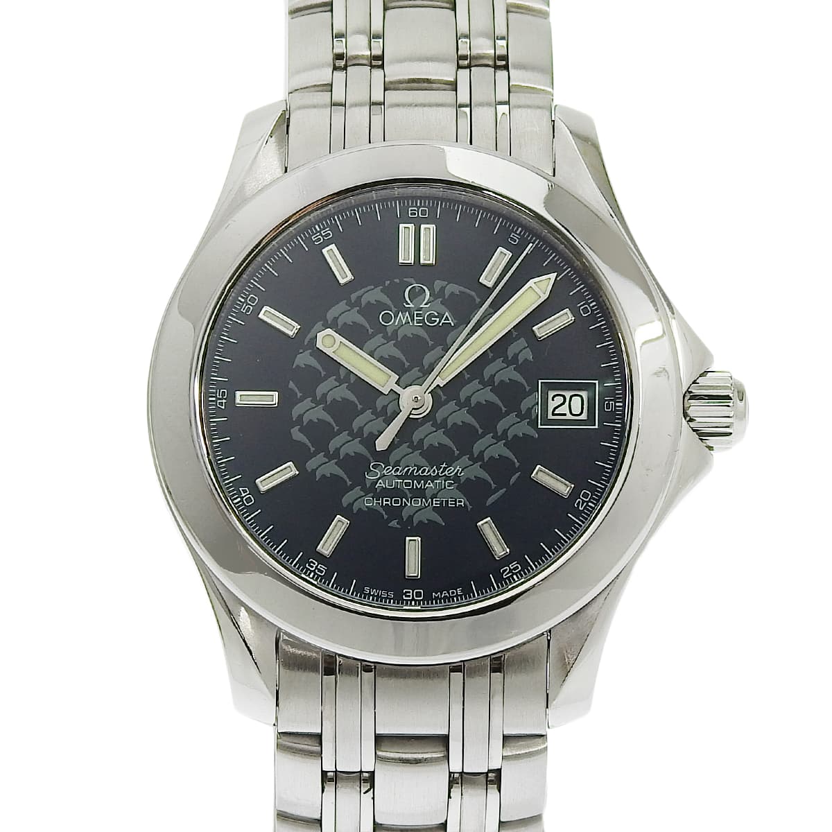 2588.80 海马系列 雅克·迈优尔 2002 不锈钢 自动上链 蓝色