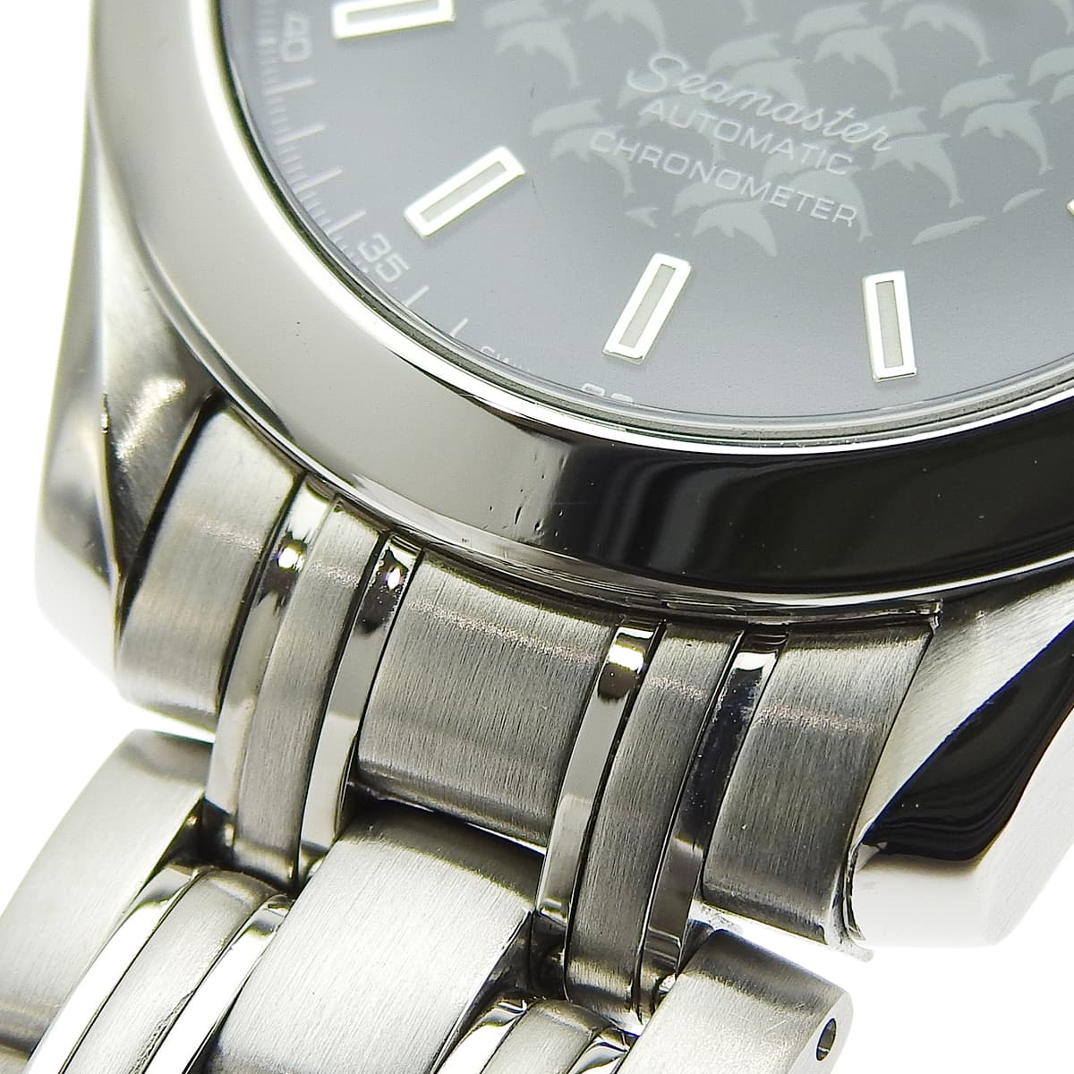 2588.80 海马系列 雅克·迈优尔 2002 不锈钢 自动上链 蓝色