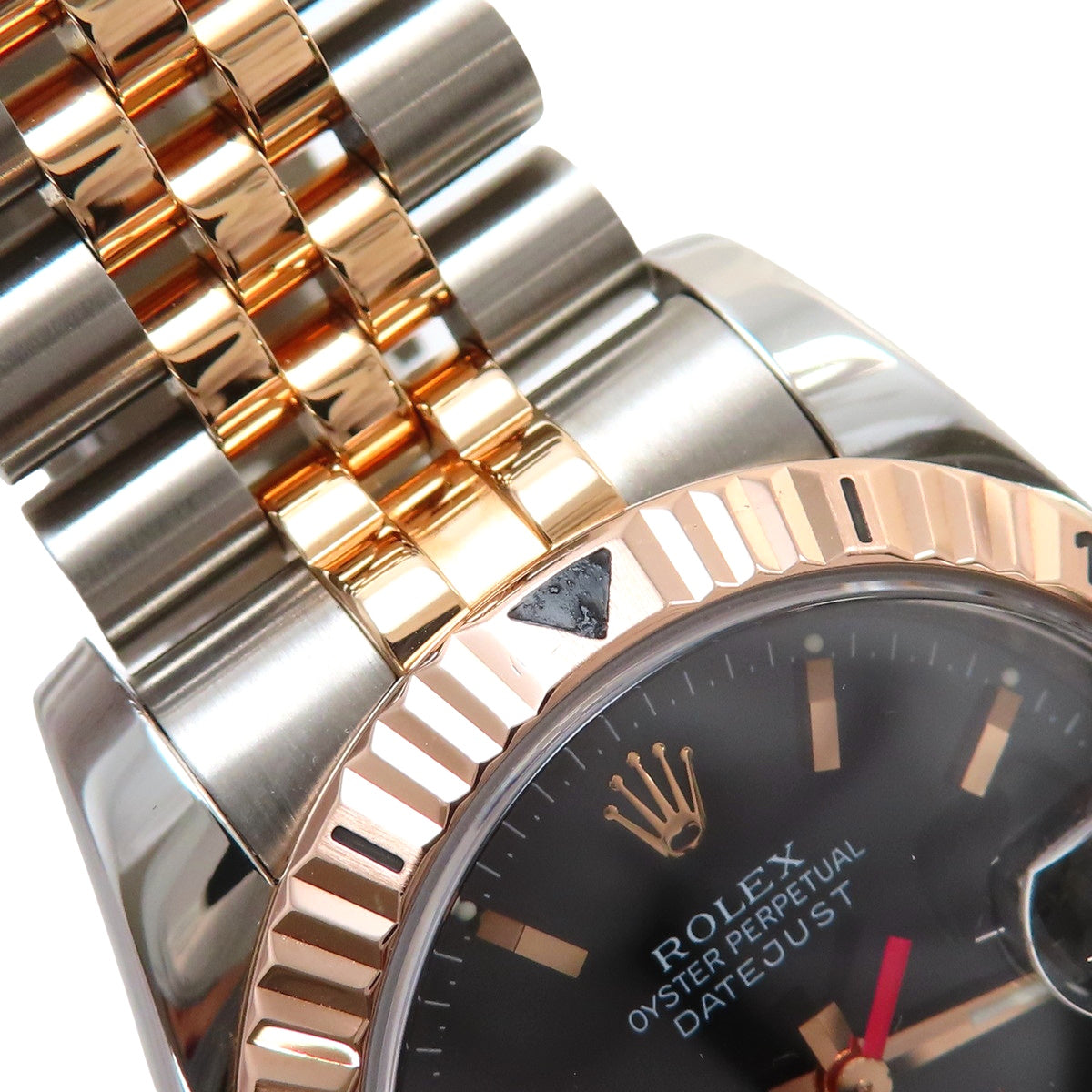 116261 Datejust Turn-O-Graph PG/SS F Automatic Black