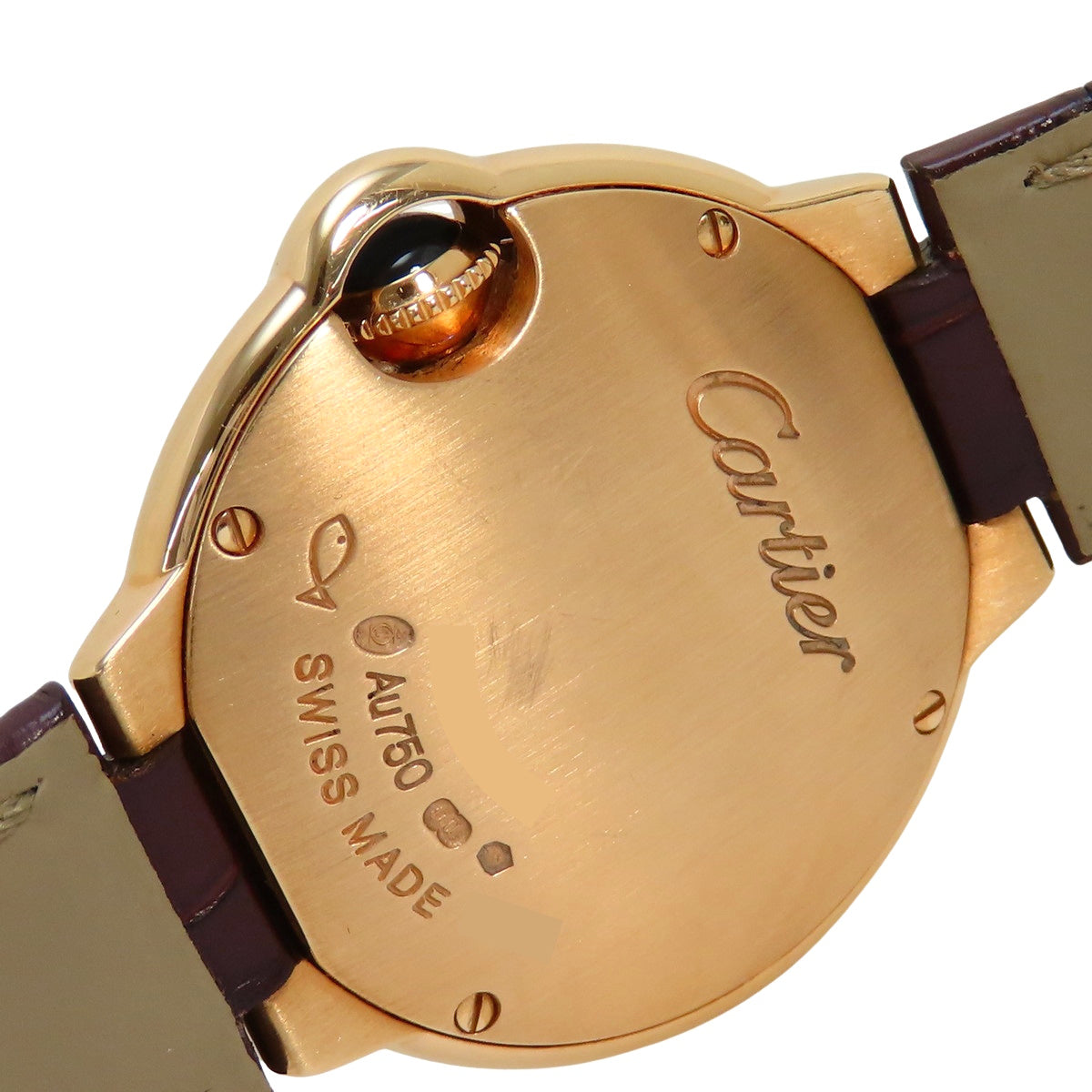 WGBB0007 蓝气球28毫米 玫瑰金/皮革 石英 白色