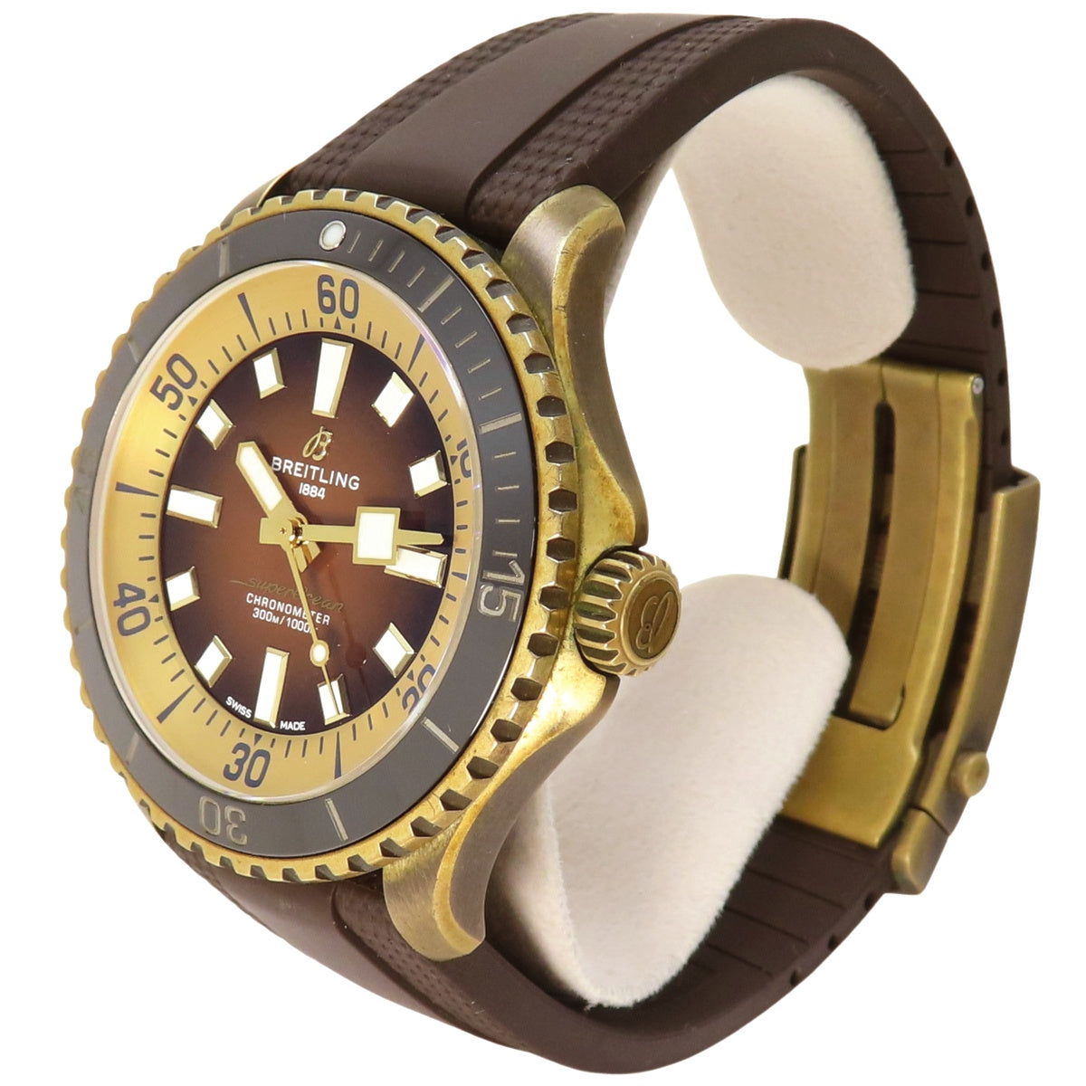 N17376 Superocean Automatic 44 Bronze/Rubber Automatic Brown