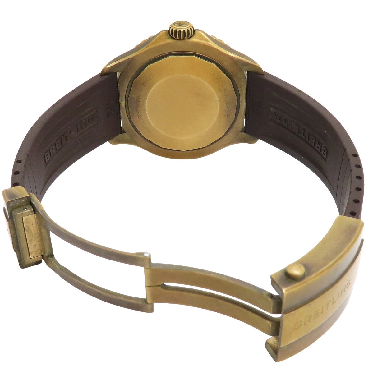 N17376 超级海洋自动腕表 44 铜/橡胶 自动上链 棕色