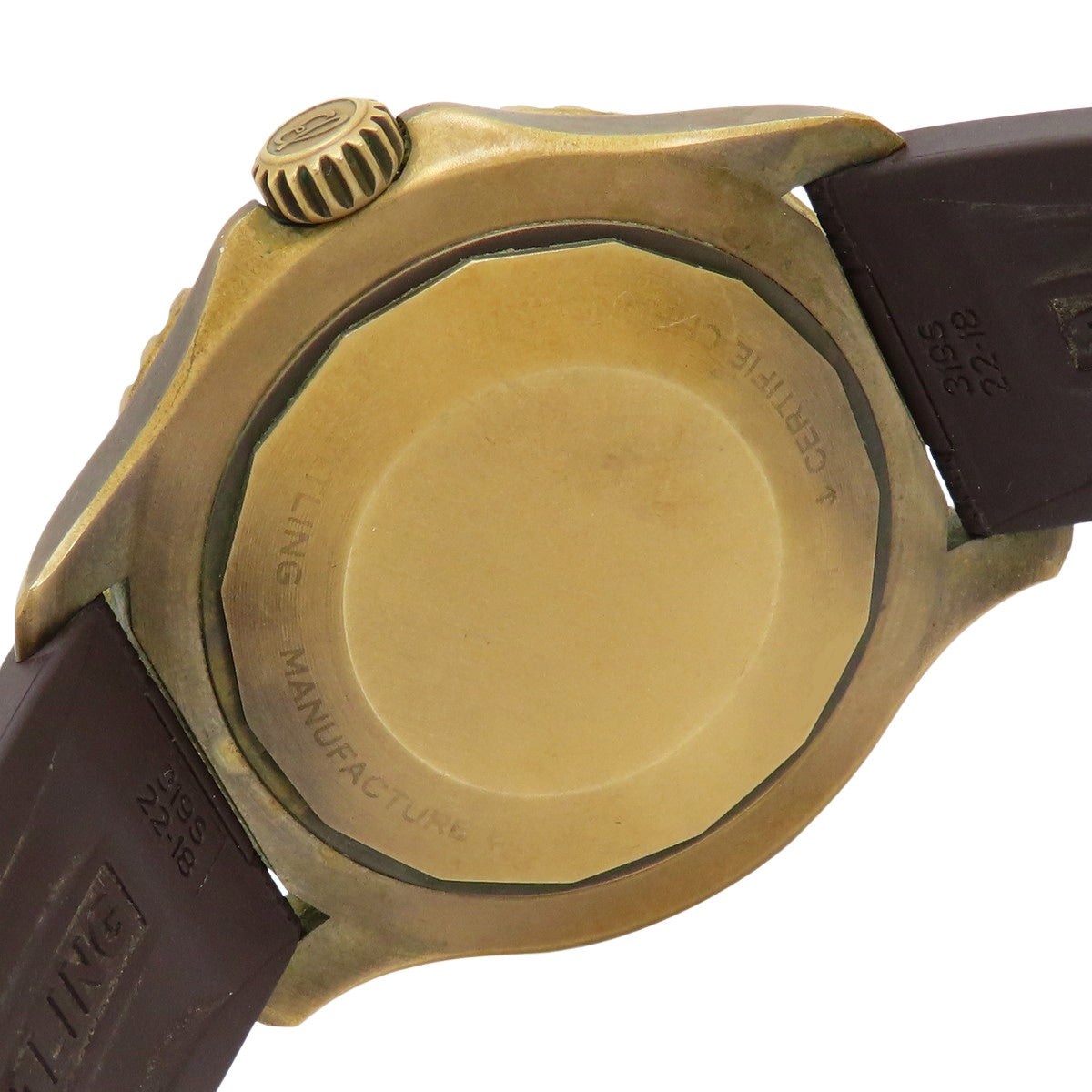 N17376 超级海洋自动腕表 44 铜/橡胶 自动上链 棕色