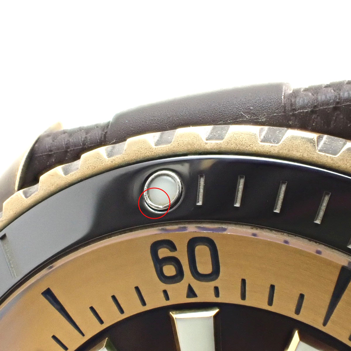 N17376 超级海洋自动腕表 44 铜/橡胶 自动上链 棕色