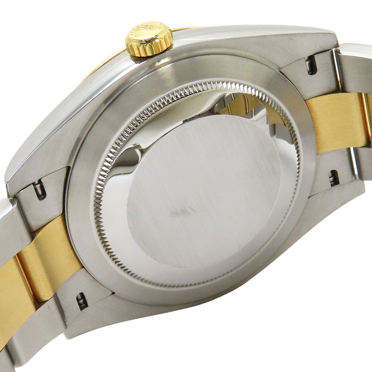 126333 デイトジャスト YG/SS ランダム番 自動巻き 2020年1月購入 グレー ゴールド