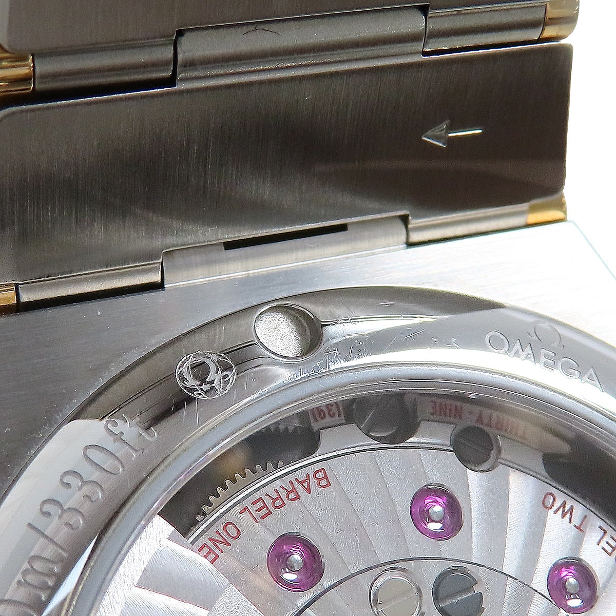 【2023年保証書付】 123.20.38.21.06.002 コンステレーション コーアクシャル PG/SS 自動巻き メタリック