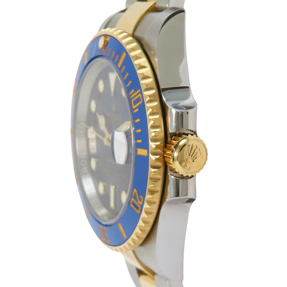 116613LB Submariner Date, YG/SS, Random Number, Automatic, Purchased August 2020, Blue Gold