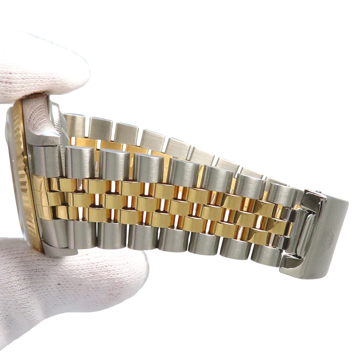 16233G 日志型腕表 YG/SS 自动上链 香槟金 10PD