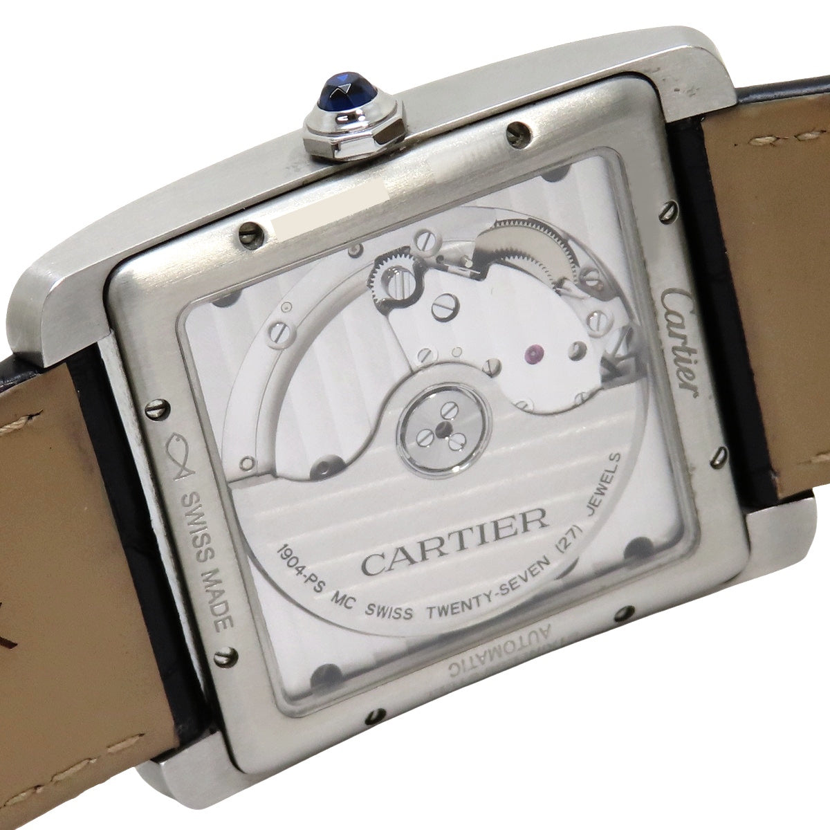 Tank MC W5330003 不锈钢/皮革 自动 银色 黑色