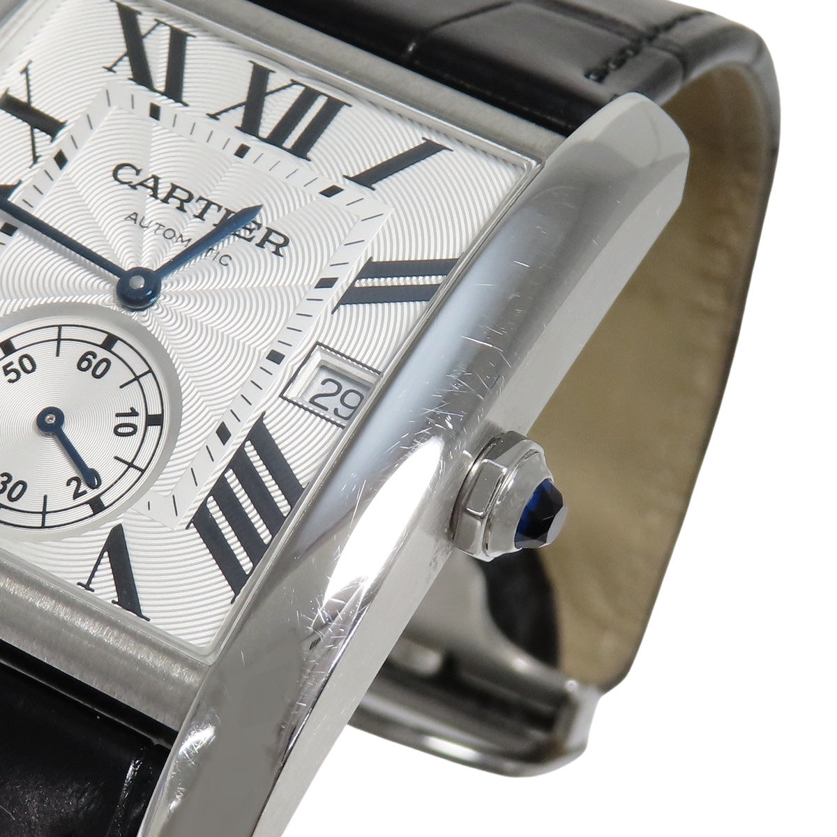 Tank MC W5330003 不锈钢/皮革 自动 银色 黑色