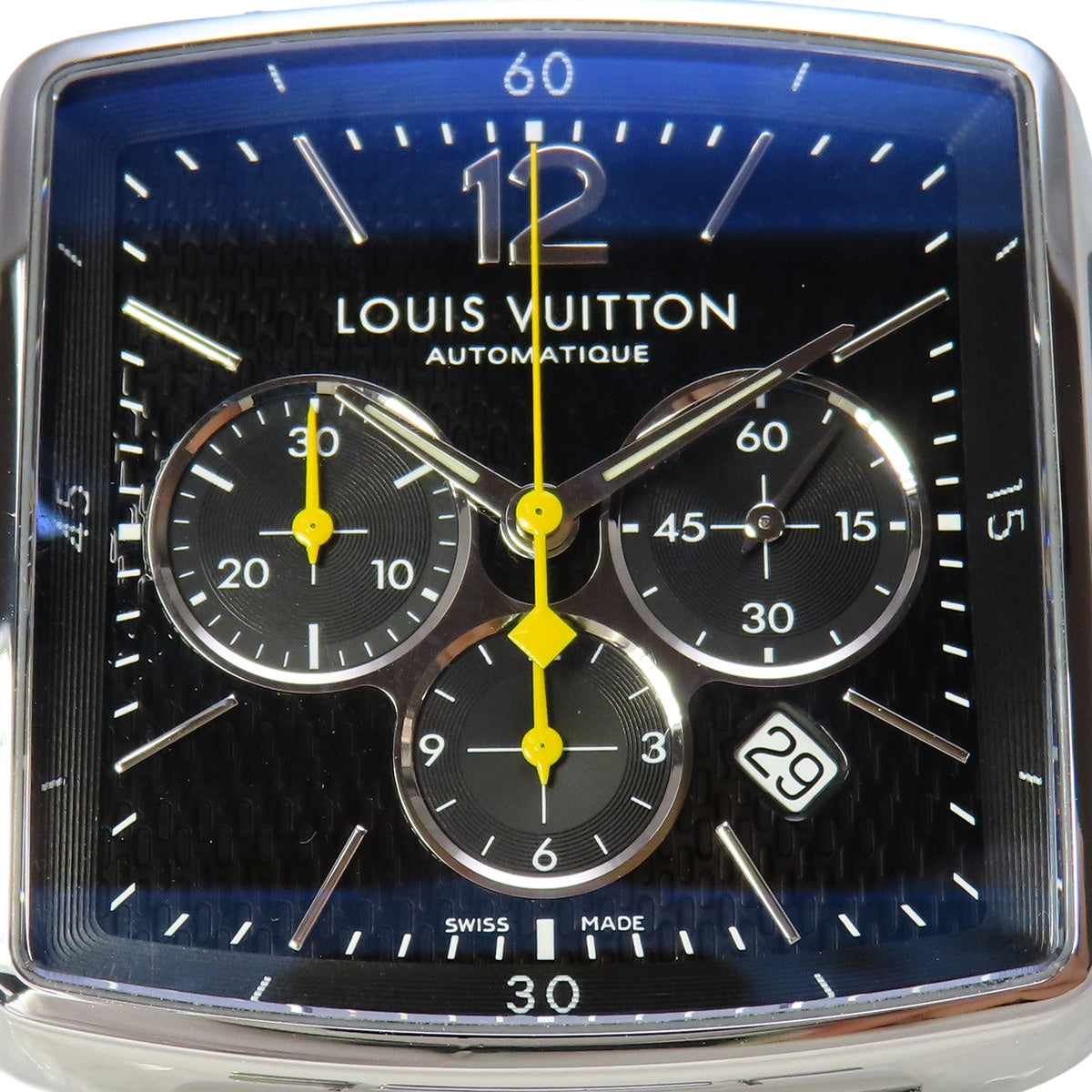 Speedy Chronograph Q212G SS Black Automatic Men's Watch