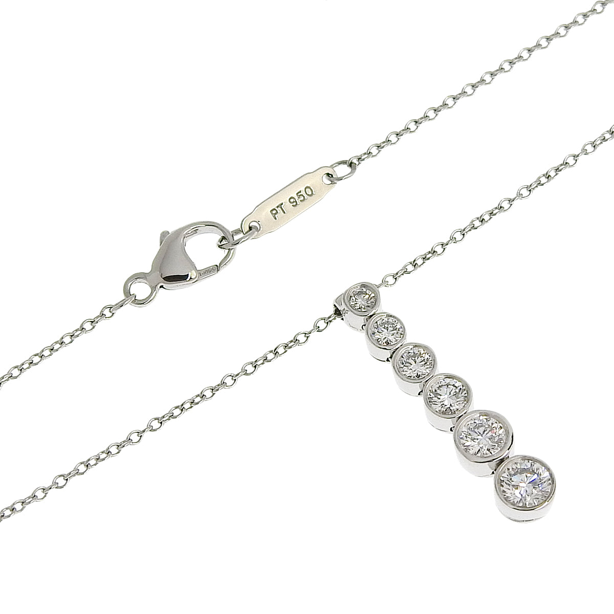 ジャズグラジュエイテッド ネックレス ダイヤモンド Pt950プラチナ 6PD