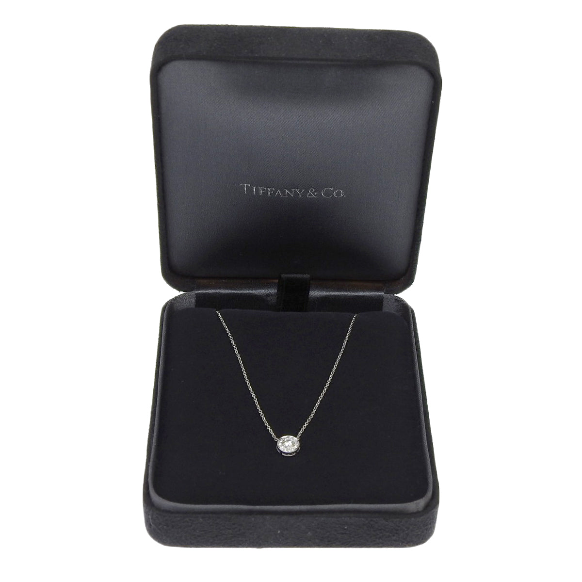 Circlet necklace diamond Pt950 platinum accessories jewelry