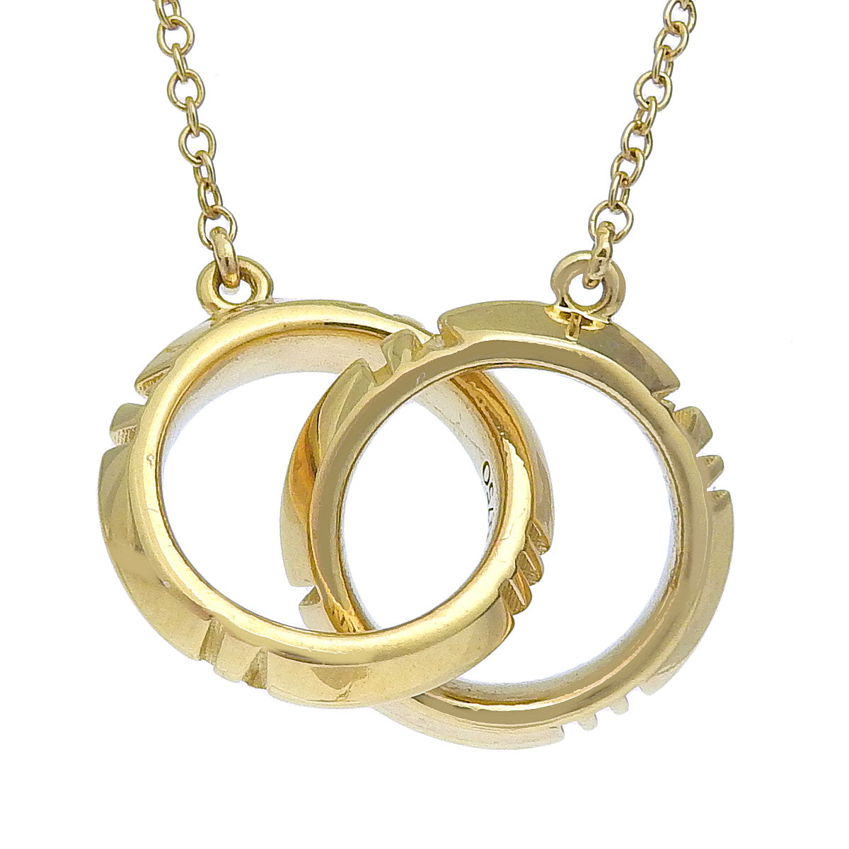 Interlocking Necklace, K18 Yellow Gold (YG)