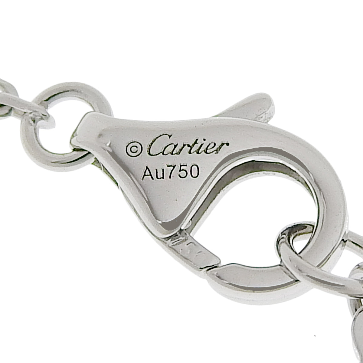 D'Amour Necklace, Small Model, Diamond, K18 White Gold (WG)