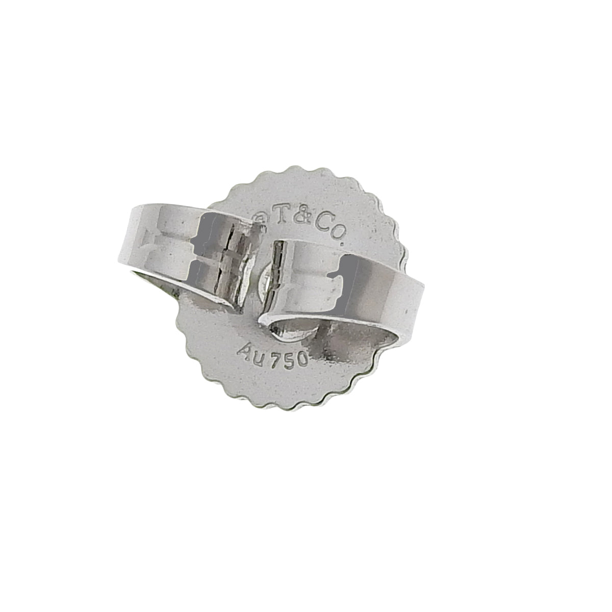 バーピアス K18 ホワイトゴールド WG Tワイヤーバー