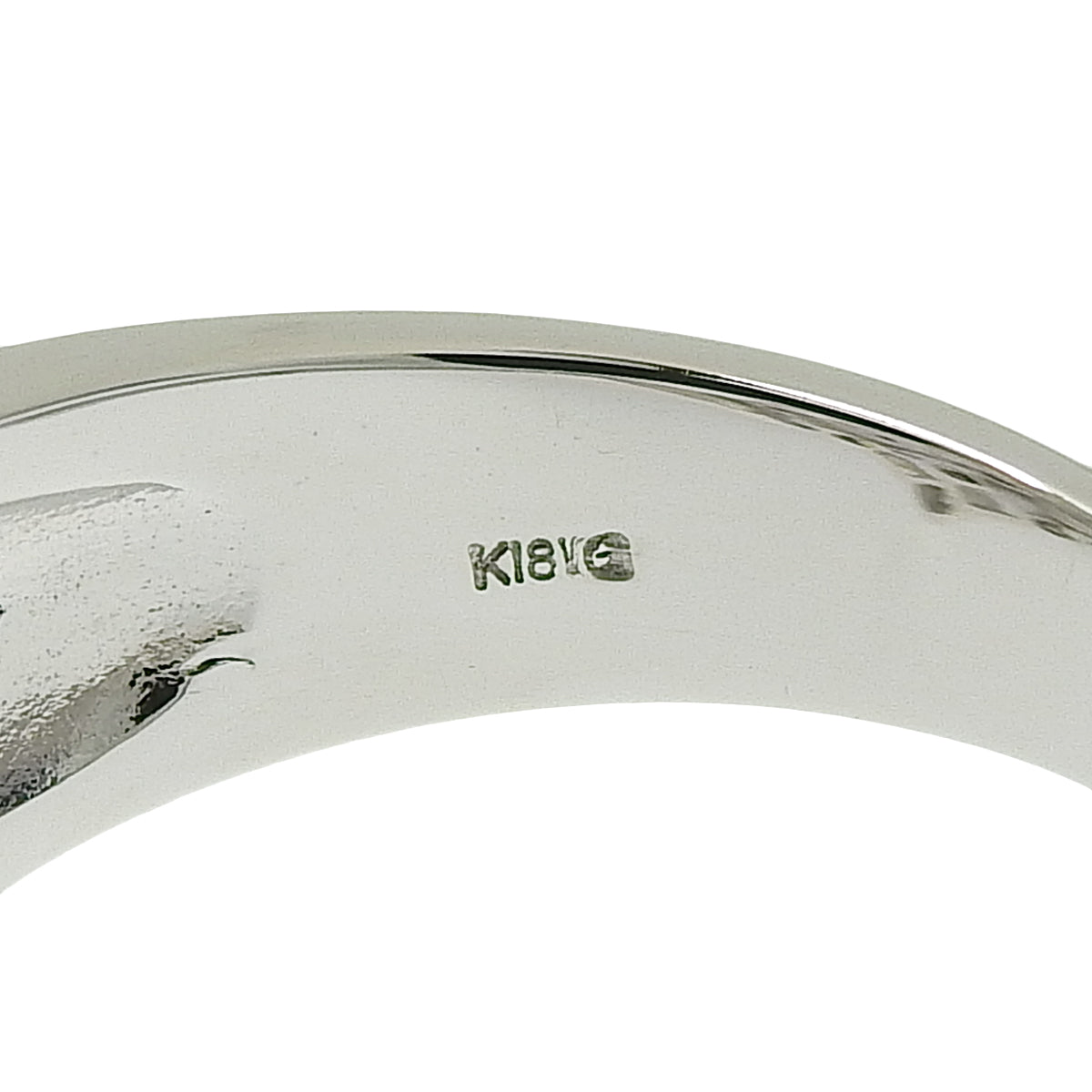 ブラックダイヤ ダイヤモンド リング D1.00 K18 ホワイトゴールド WG