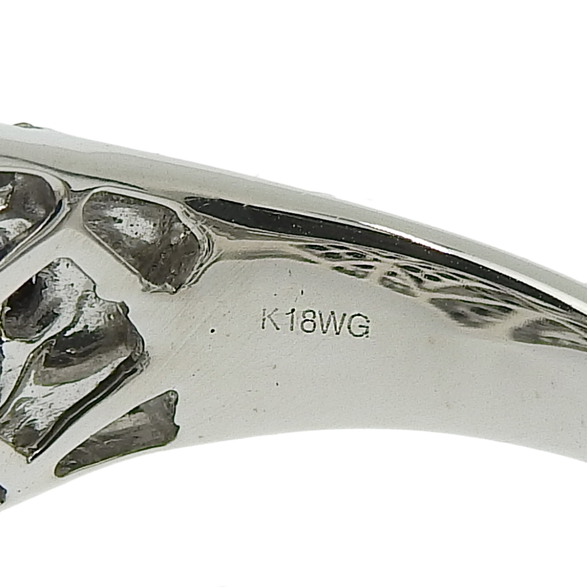 黑钻石钻石戒指 D1.50 K18 白金 WG