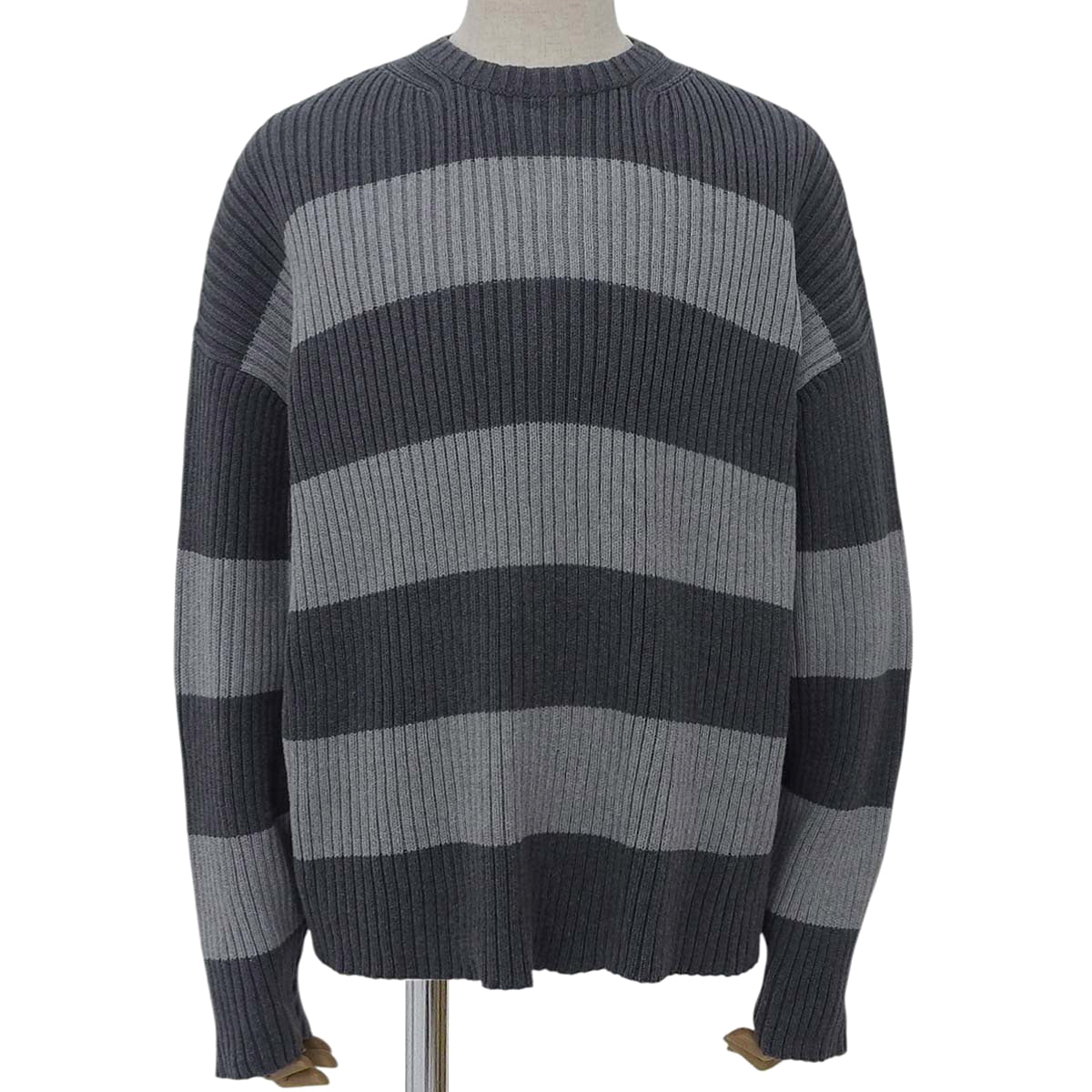 后背徽标条纹针织衫 2020 XS