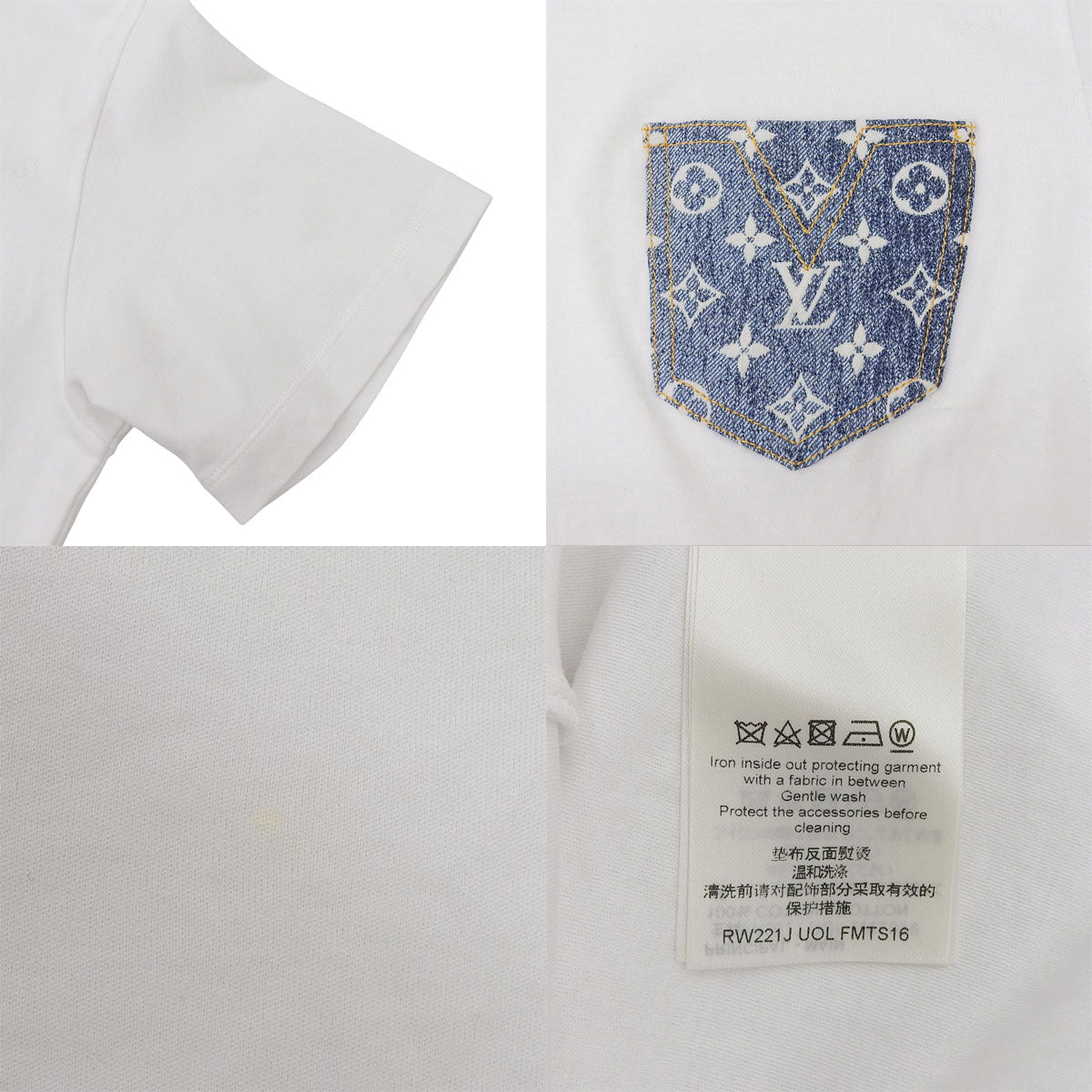 Monogram Pocket T恤 2022 S RW221J