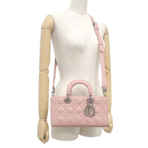 Cannage Lady D-Joy Medium Bag in Lambskin