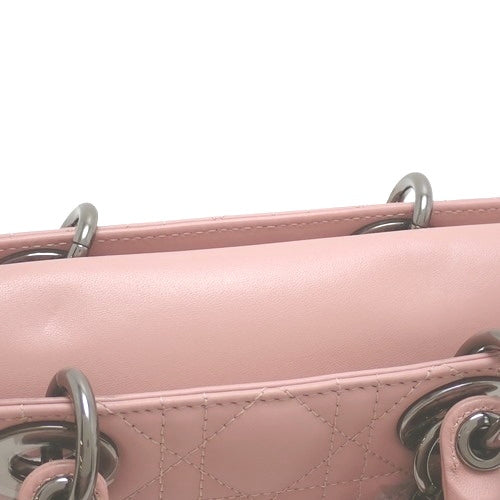 Cannage Lady D-Joy Medium Bag in Lambskin