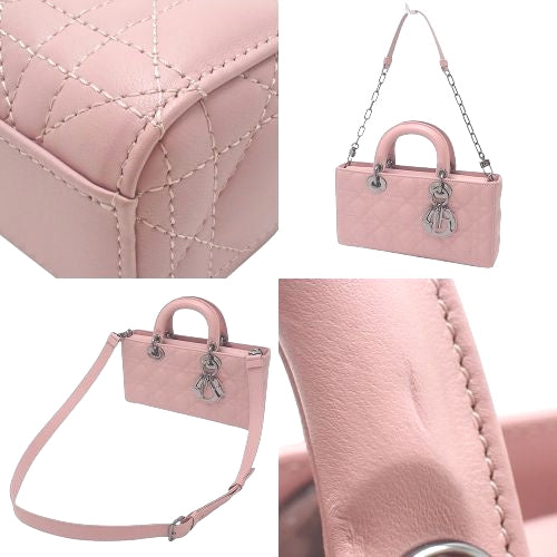 Cannage Lady D-Joy Medium Bag in Lambskin