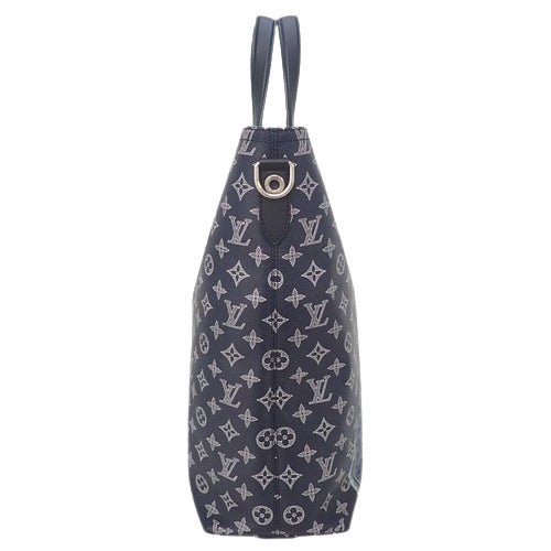 Chapman Brothers 皮革 Monogram Savannah 长颈鹿手提包,搭配 Monogram Savannah 帆布踝带设计 M54127