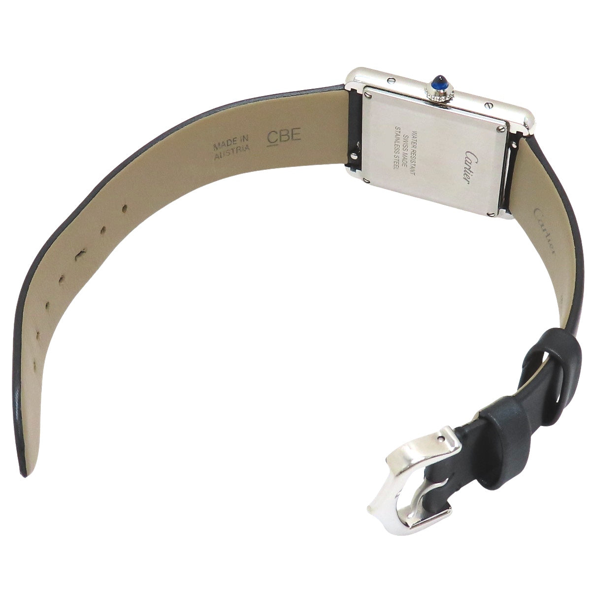 Must Tank LM W4TA0017 SS/缎面 石英表 2022年3月购入 银色 黑色