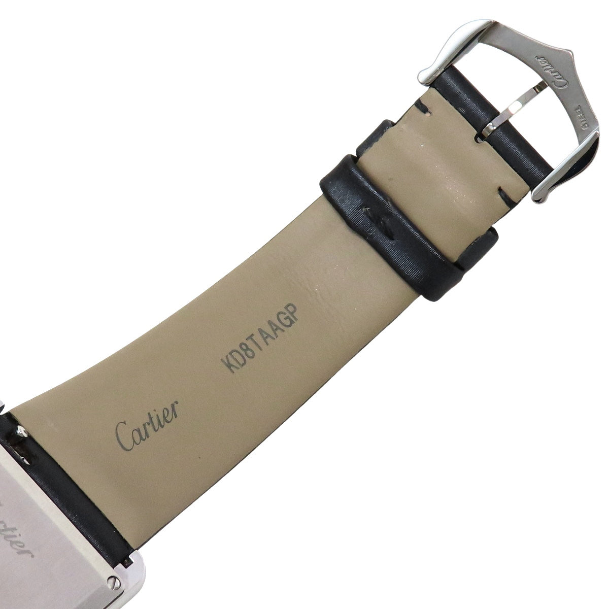 マストタンクLM W4TA0017 SS/サテン クオーツ 2022年3月購入 シルバー ブラック