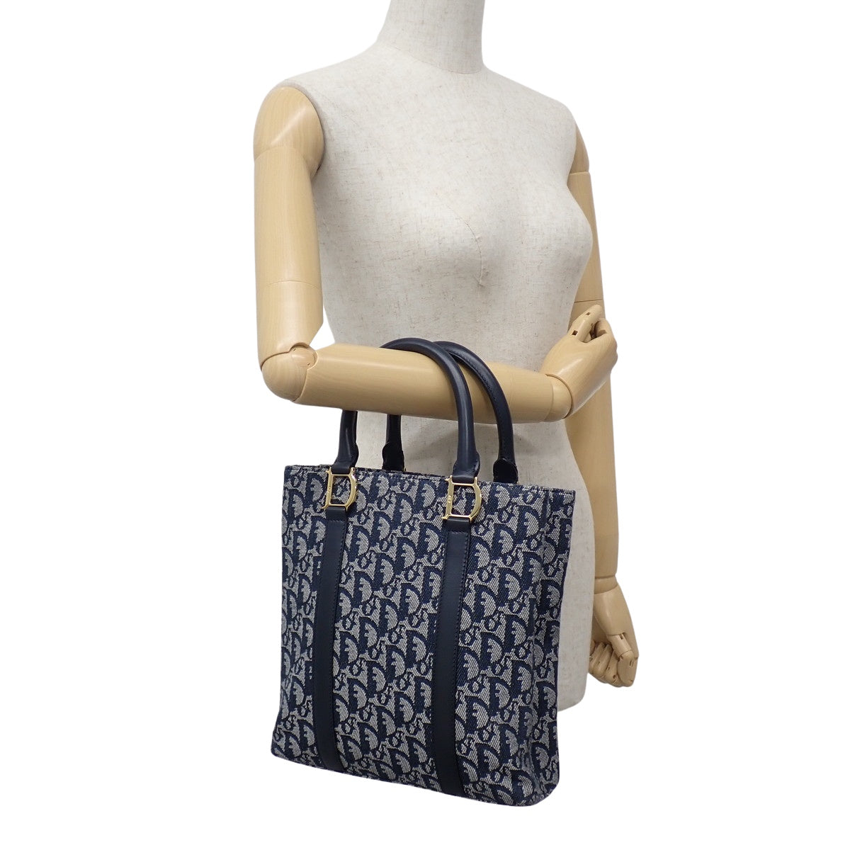 Trotter 手提包 复古帆布和皮革