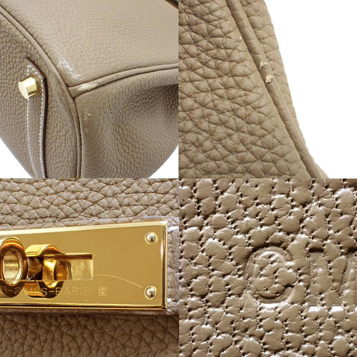 バーキン30 トゴ エトープ/エトゥープ ゴールド金具 C刻印