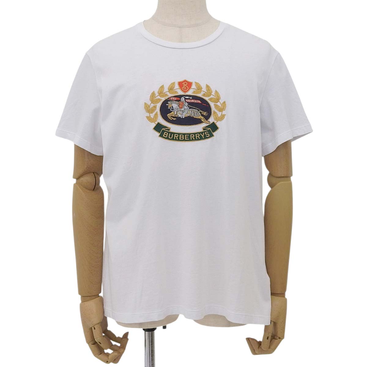 ロゴ刺繍 Tシャツ L トップス 半袖 アパレル