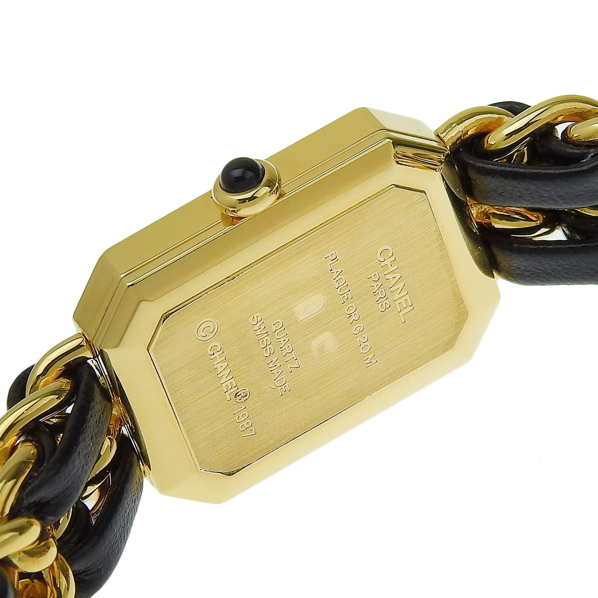 Premiere M H0001 GP/Leather Quartz Women's